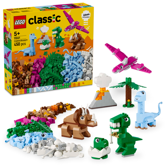 LEGO Creatieve Dinosaurus 11041 (Pre-Order: januari 2025) @ 2TTOYS | Official LEGO shop😊🥰 LEGO €. 29.99