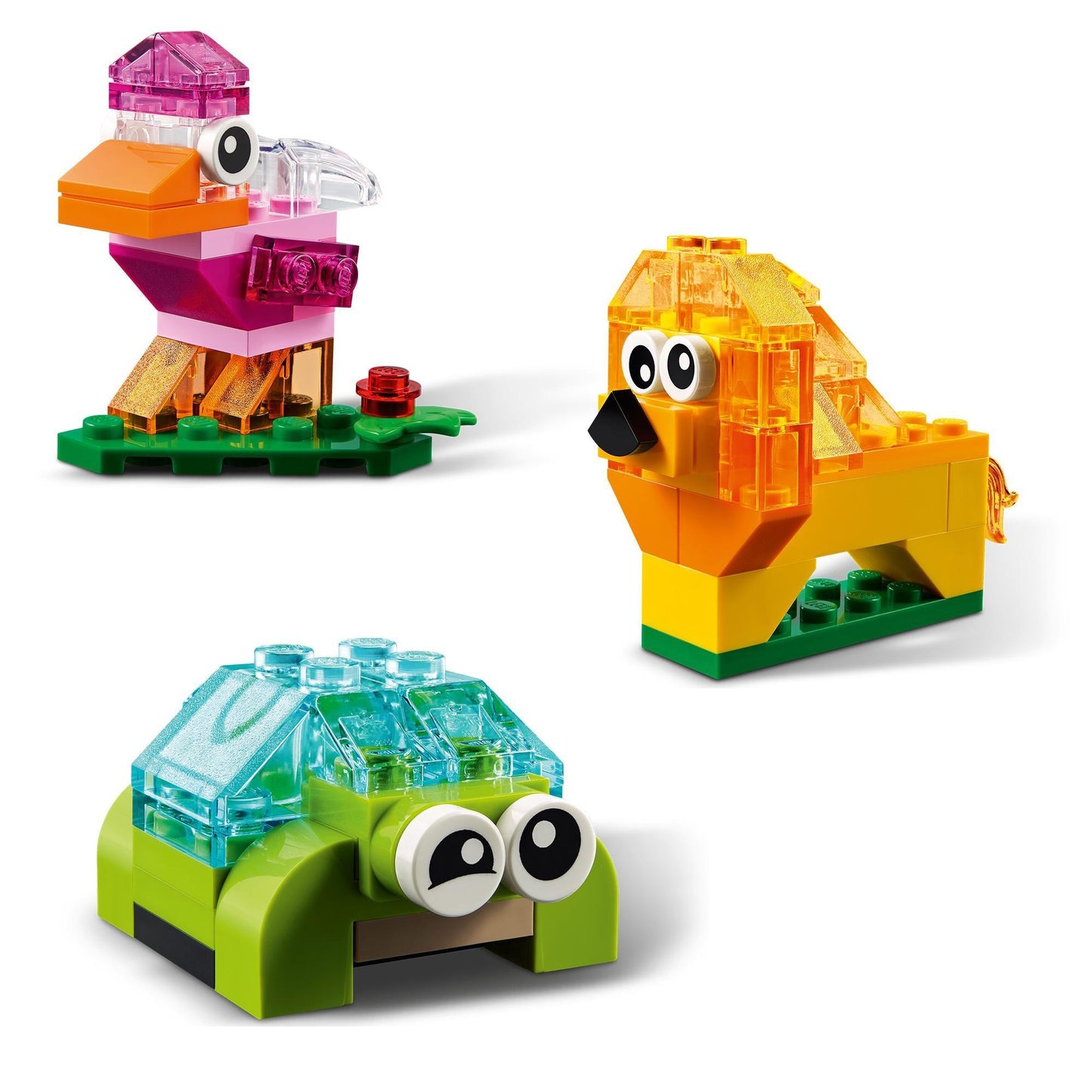 LEGO Creatieve doorzichtige transparante doorzichtige stenen 11013 Classic LEGO CLASSIC @ 2TTOYS LEGO €. 29.74