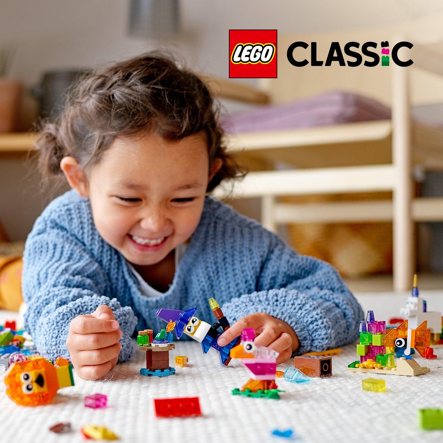 LEGO Creatieve doorzichtige transparante doorzichtige stenen 11013 Classic LEGO CLASSIC @ 2TTOYS | Official LEGO shop😊🥰 LEGO €. 29.99