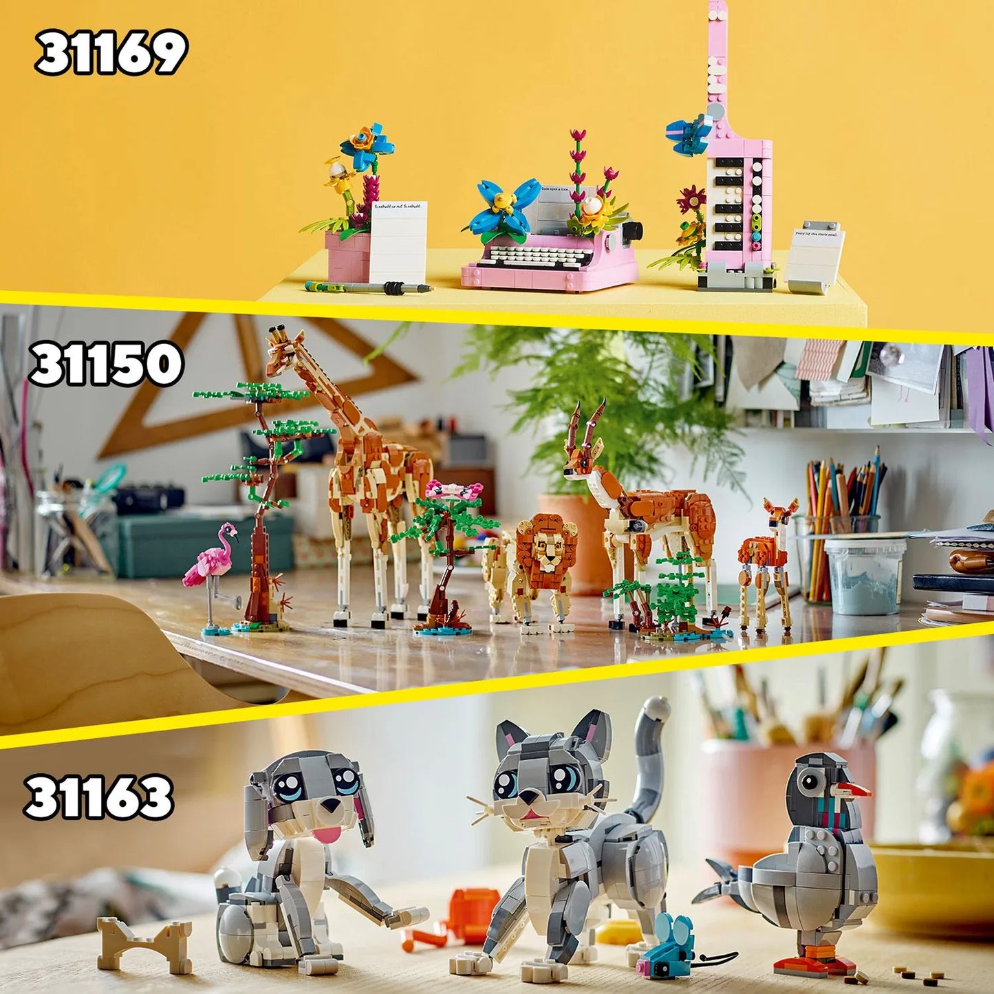 LEGO Creator 3-in-1 combideal: 31169, 31150 & 31163 (Pre-Order: januari 2025) @ 2TTOYS | Official LEGO shop😊🥰 2TTOYS | Official LEGO shop😊🥰 €. 99.99