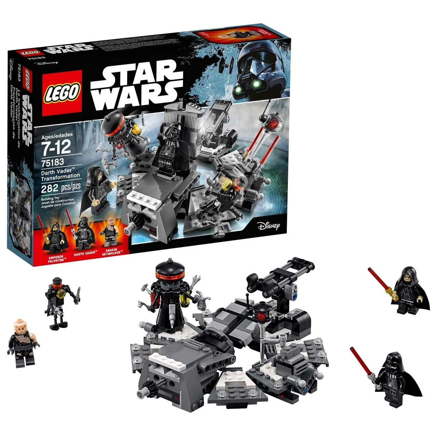 LEGO Darth Vader Transformation 75183 Star Wars - Episode III LEGO Star Wars - Episode III @ 2TTOYS | Official LEGO shop😊🥰 LEGO €. 19.99