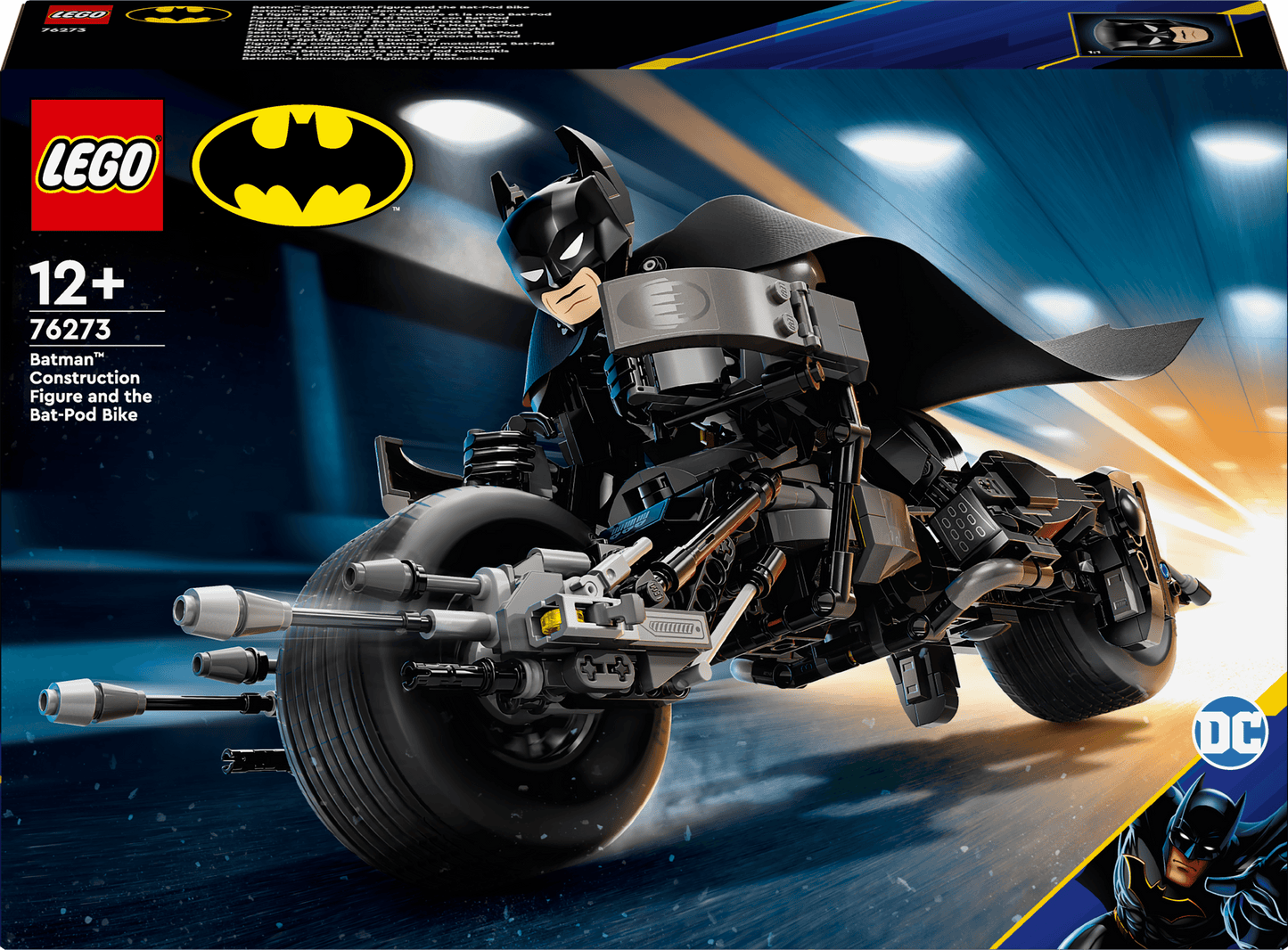 LEGO DC Batman Bouwfiguur en de Bat-Pod 76273 Superheroes (Pre-Order: verwacht juni) LEGO BATMAN @ 2TTOYS LEGO €. 63.99