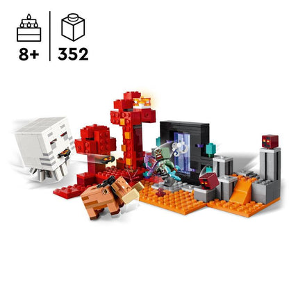 LEGO De Nether Poraal expeditie 21255 Minecraft LEGO MINECRAFT @ 2TTOYS | Official LEGO shop😊🥰 LEGO €. 32.49