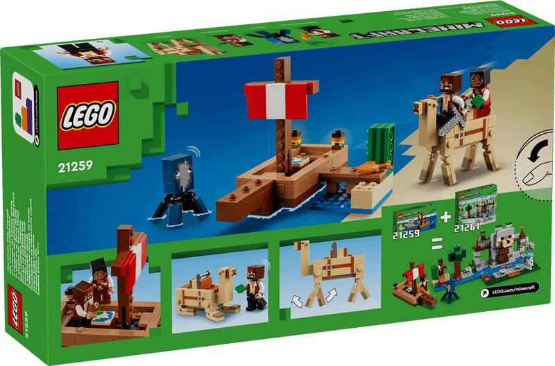 LEGO De Piratenschipreis - Zeil het avontuur tegemoet 21259 Minecraft LEGO MINECRAFT @ 2TTOYS | Official LEGO shop😊🥰 LEGO €. 12.98