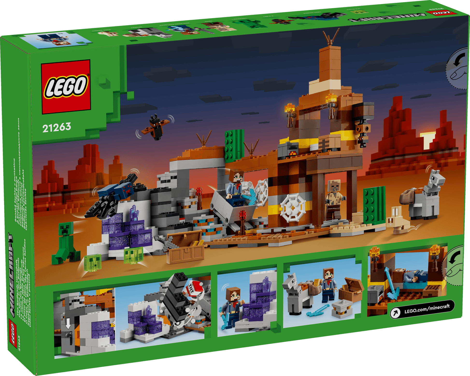 LEGO De woestijn mijnschacht 21263 Mincraft (Pre-Order: verwacht juni) LEGO DUPLO @ 2TTOYS LEGO €. 49.99