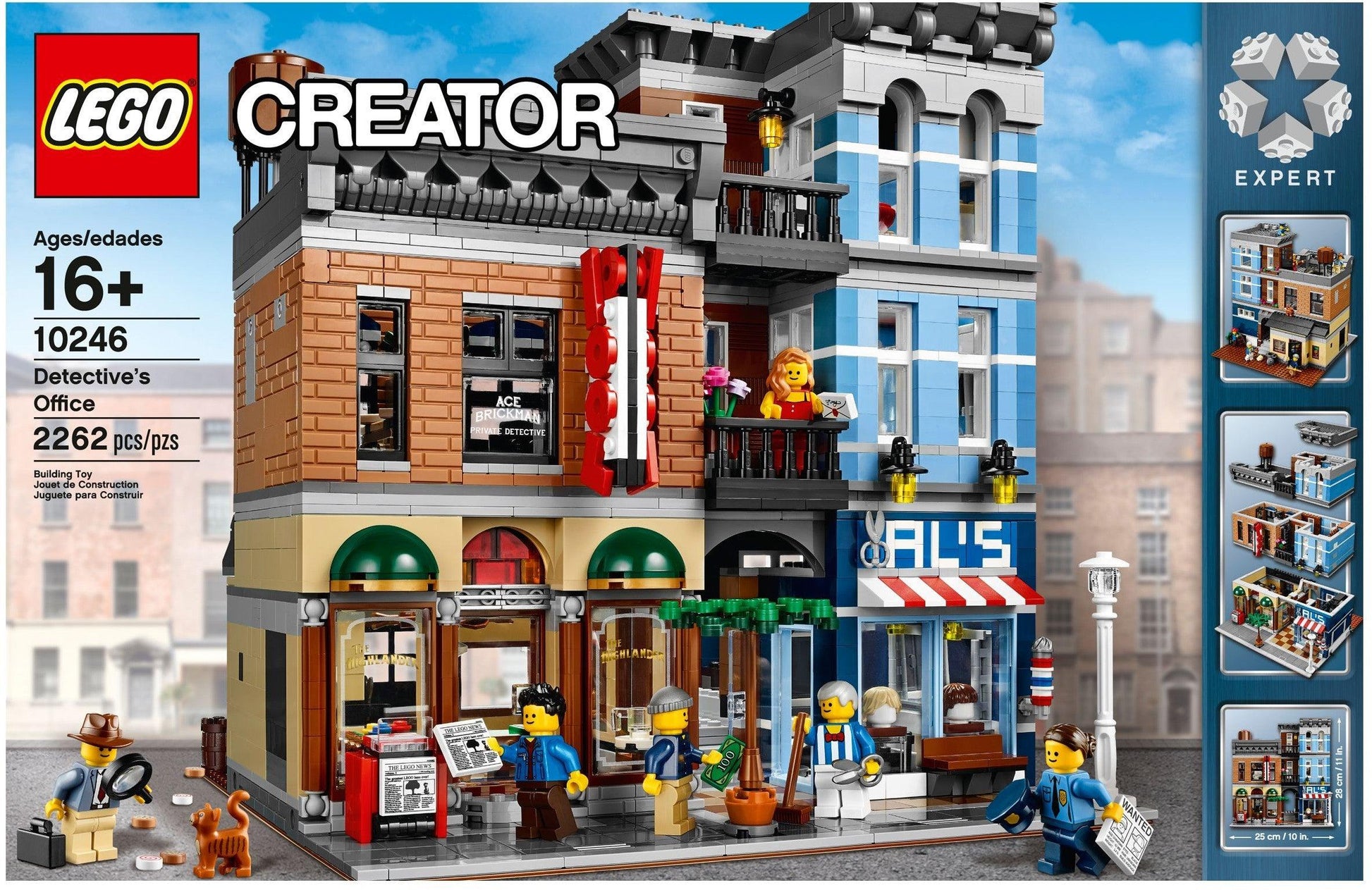 LEGO Detective kantoor Modulair 10246 Creator Expert LEGO CREATOR EXPERT MODULAIR @ 2TTOYS LEGO €. 399.99