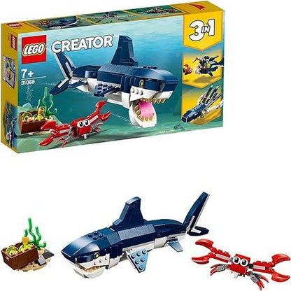 LEGO Diepzee wezens 31088 Creator 3-in-1 LEGO CREATOR @ 2TTOYS | Official LEGO shop😊🥰 LEGO €. 16.99