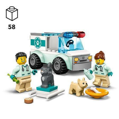 LEGO Dierenarts reddingswagen 60382 City LEGO CITY @ 2TTOYS | Official LEGO shop😊🥰 LEGO €. 6.49