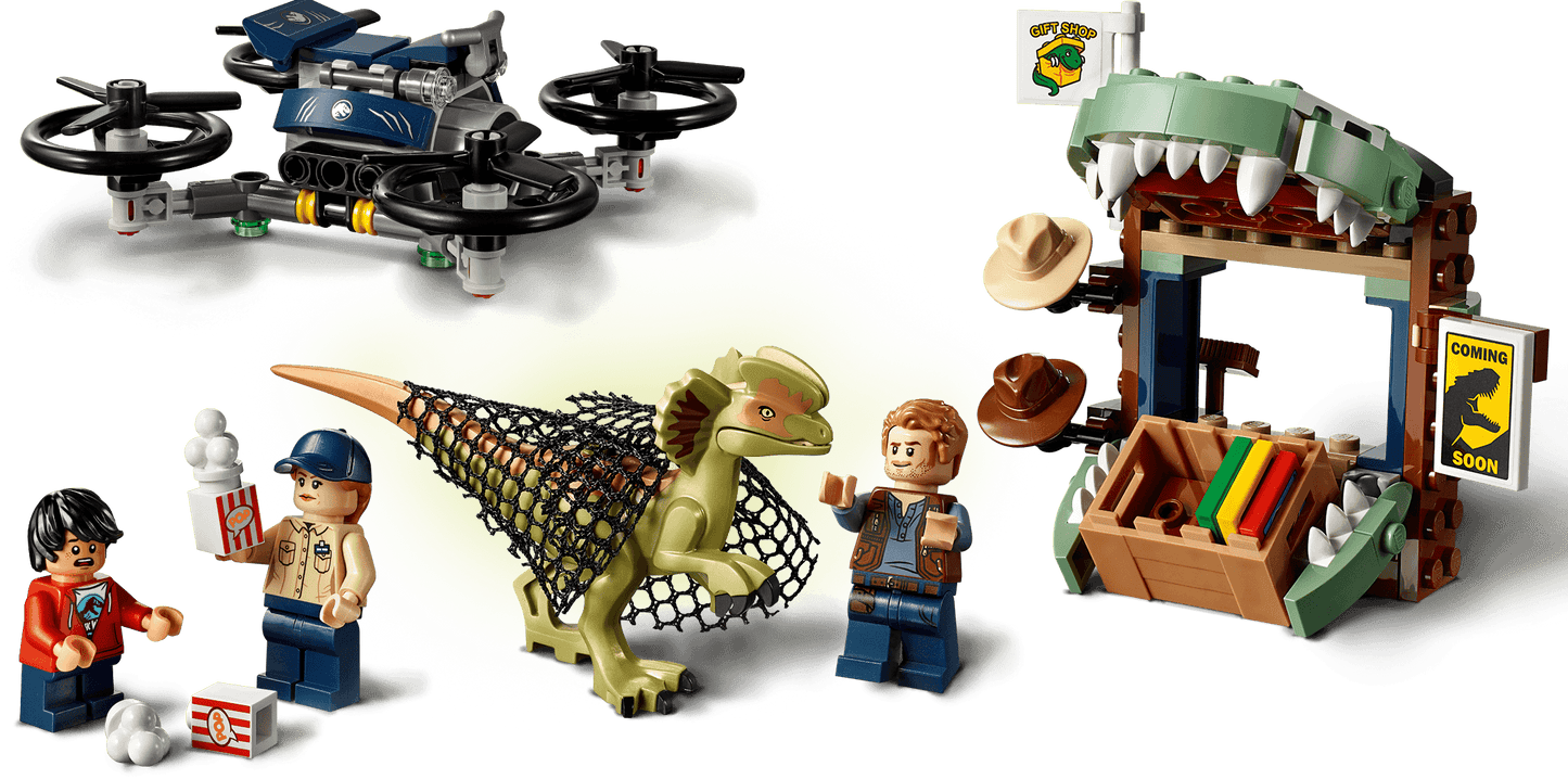 LEGO Dilophosaurus Dino ontsnapt 75934 Jurassic World LEGO JURASSIC WORLD @ 2TTOYS | Official LEGO shop😊🥰 LEGO €. 16.49