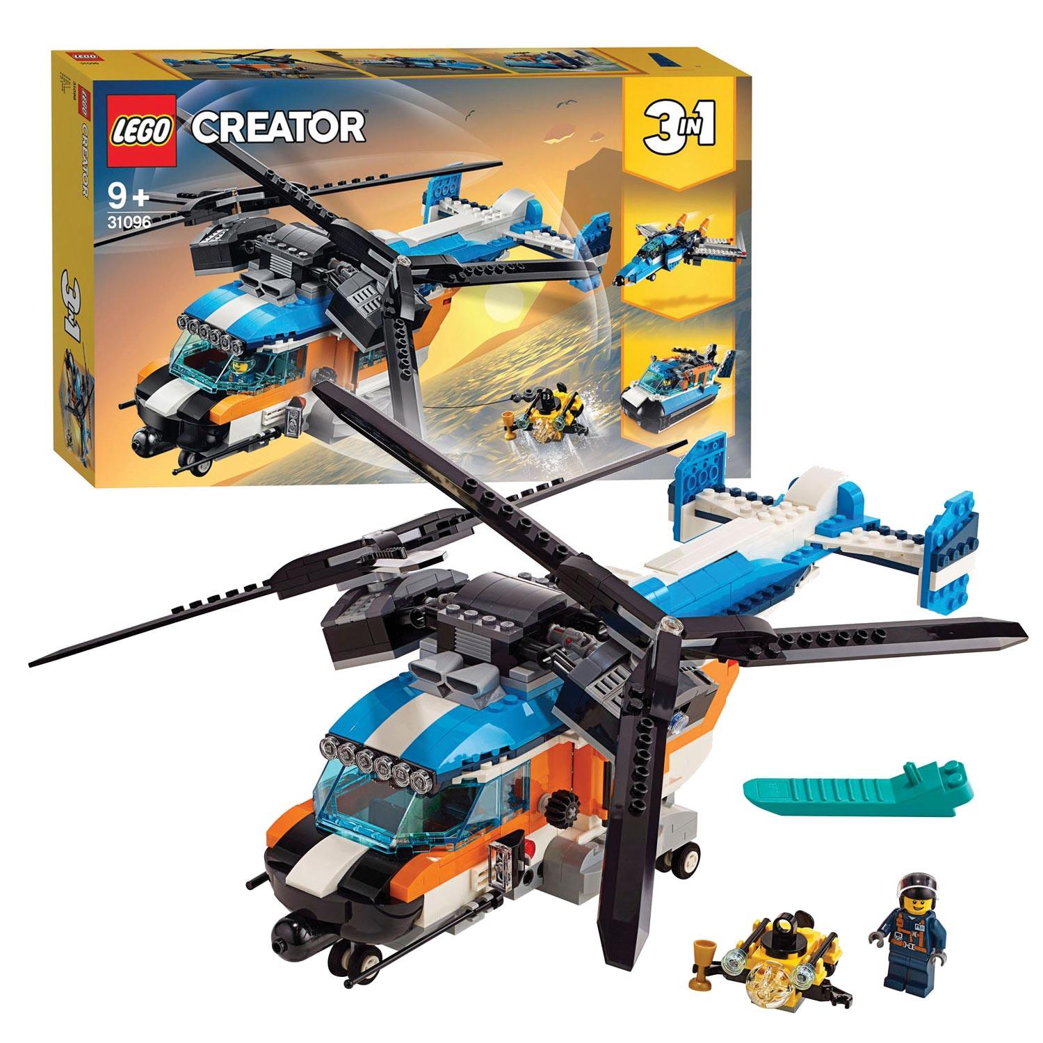 LEGO Dubbel-rotor helikopter 31096 Creator 3-in-1 LEGO CREATOR @ 2TTOYS LEGO €. 39.99