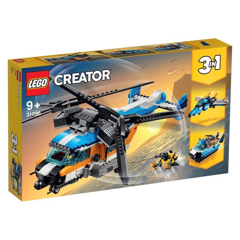 LEGO Dubbel-rotor helikopter 31096 Creator 3-in-1 LEGO CREATOR @ 2TTOYS | Official LEGO shop😊🥰 LEGO €. 39.99