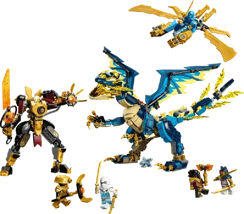 LEGO Elementdraak vs. de mecha van de keizerin 71796 Ninjago LEGO NINJAGO @ 2TTOYS | Official LEGO shop😊🥰 LEGO €. 89.48