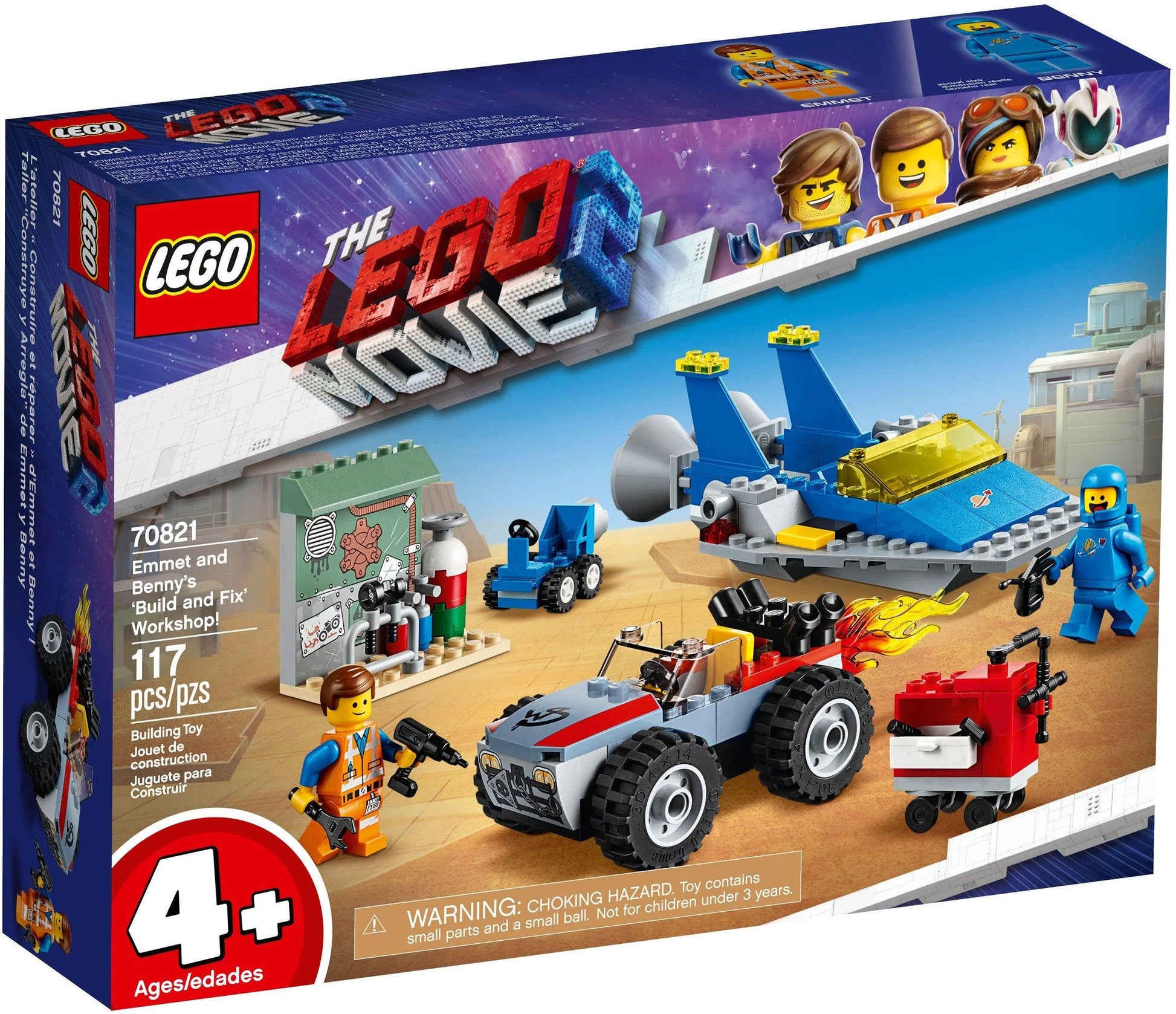 LEGO Emmets werkplaats 70821 Movie LEGO MOVIE @ 2TTOYS | Official LEGO shop😊🥰 LEGO €. 17.99