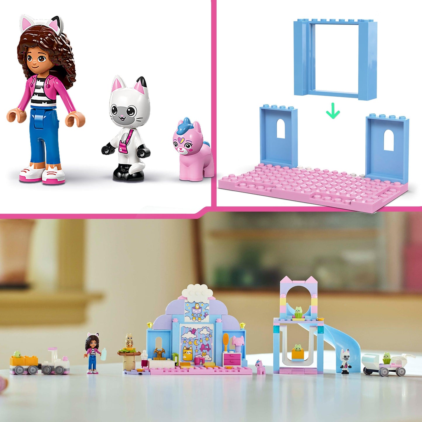 LEGO Gabby's Kittendagverblijf 10796 Gabby's Dollhouse LEGO GABBY'S DOLLHOUSE @ 2TTOYS | Official LEGO shop😊🥰 LEGO €. 33.49