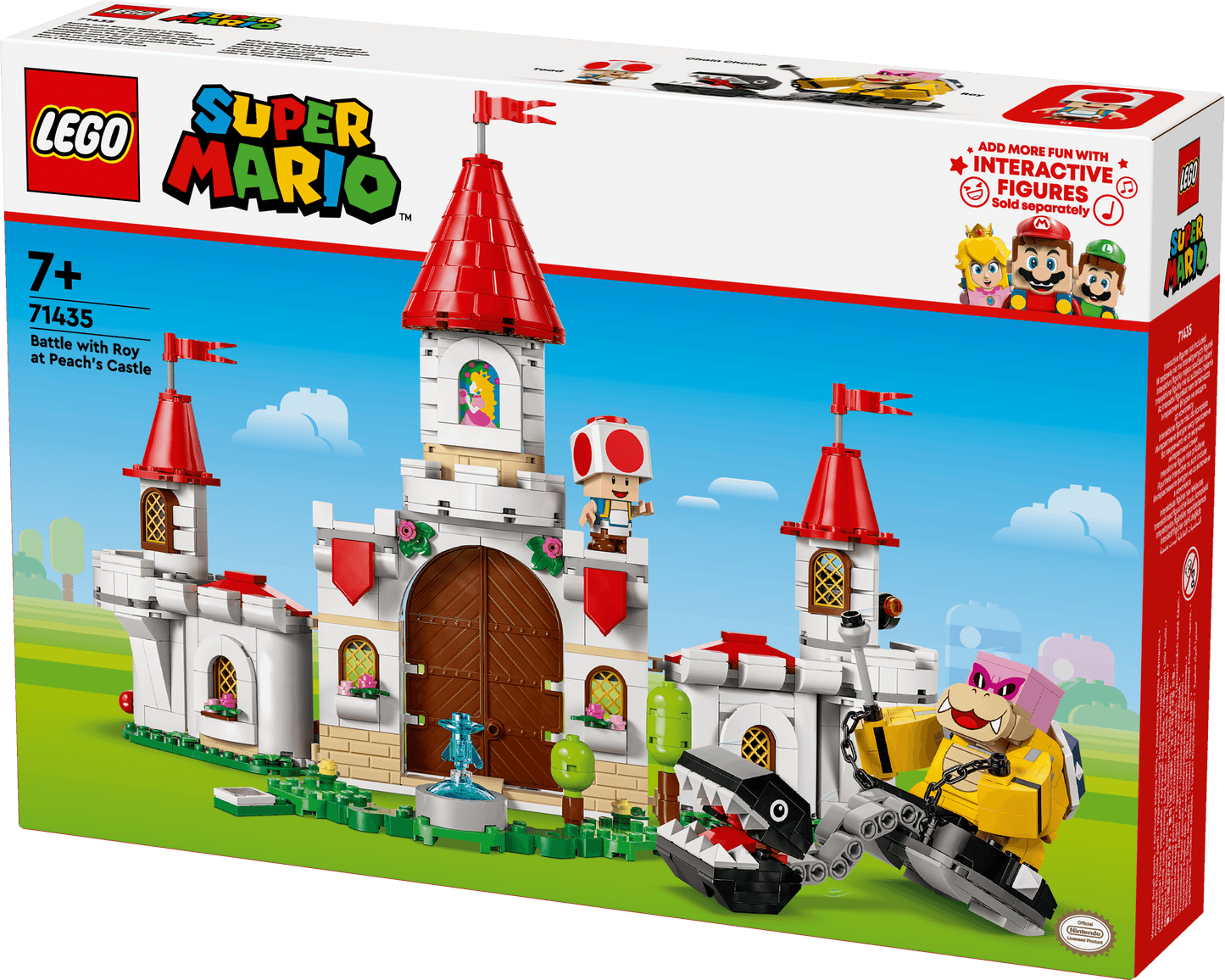 LEGO Gevecht met Roy bij Peach' kasteel 71435 SuperMario (Pre-Order: verwacht augustus) LEGO SUPERMARIO @ 2TTOYS LEGO €. 54.99