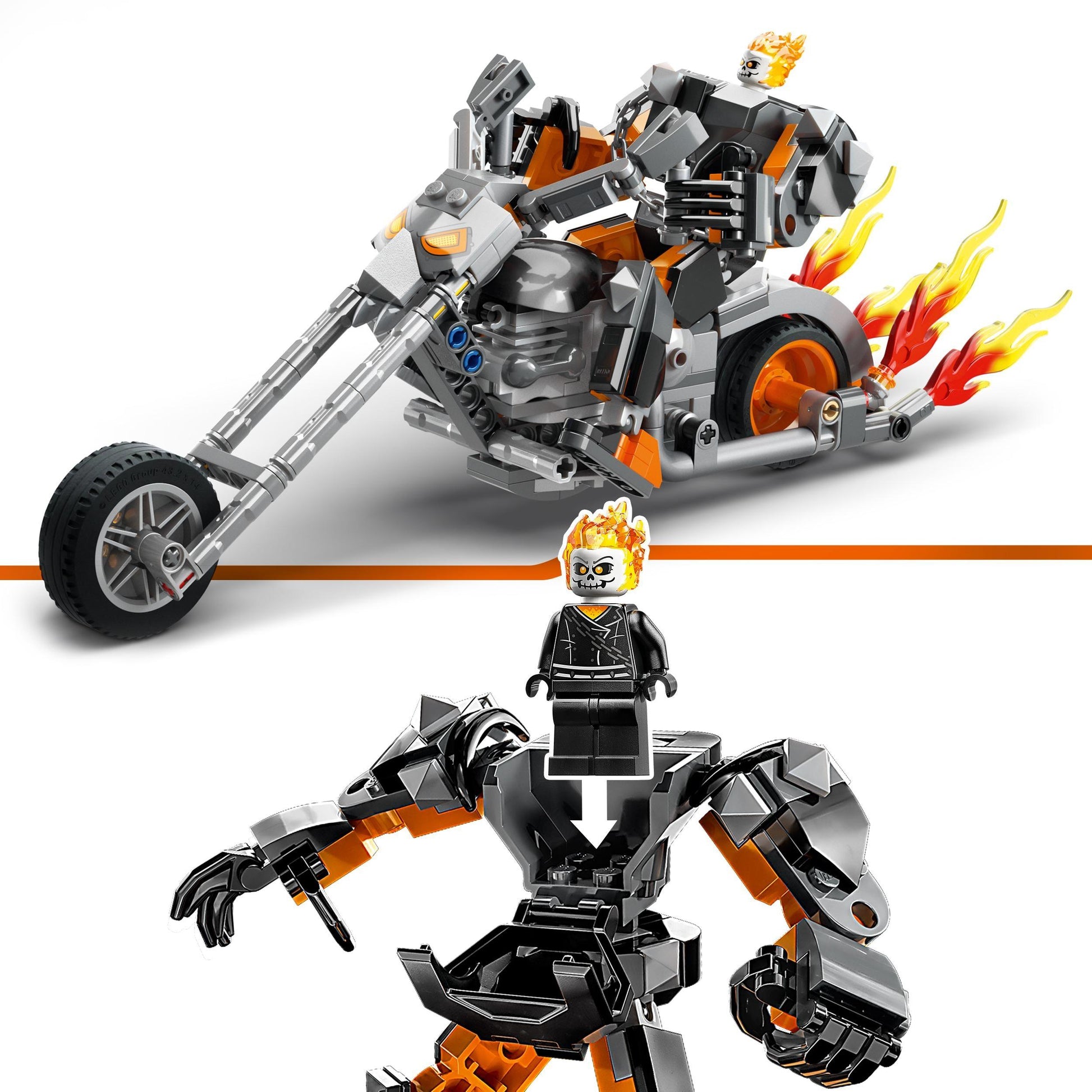 LEGO Ghost Rider Mech & motor 76245 City LEGO SUPERHEROES @ 2TTOYS LEGO €. 29.49