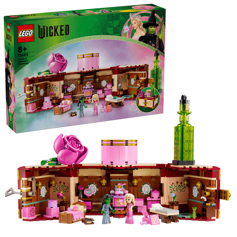 LEGO Glinda en Elphaba's slaapzaal 75683 Wicked LEGO DISNEY @ 2TTOYS | Official LEGO shop😊🥰 LEGO €. 58.99