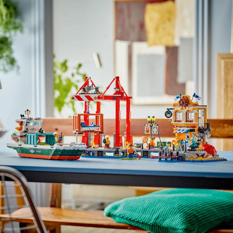 LEGO Haven met vrachtschip 60422 City LEGO CITY @ 2TTOYS | Official LEGO shop😊🥰 LEGO €. 93.48