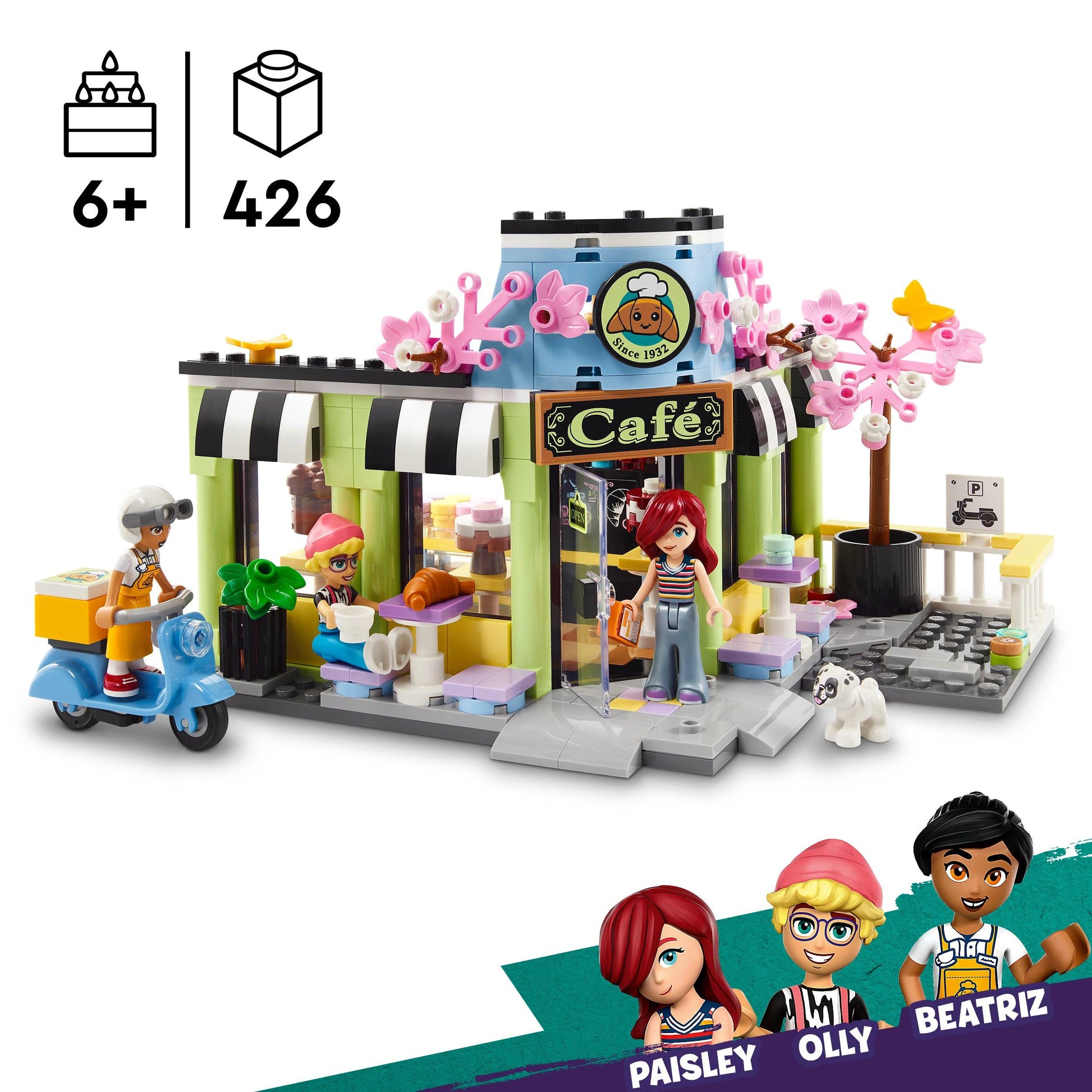 LEGO Heartlake City Café 42618 Friends (Pre-Order: verwacht juni) LEGO FRIENDS @ 2TTOYS LEGO €. 24.99