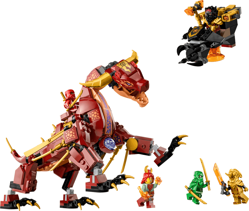 LEGO Heatwave transformerende lavadraak 71793 Ninjago LEGO NINJAGO @ 2TTOYS | Official LEGO shop😊🥰 LEGO €. 44.98