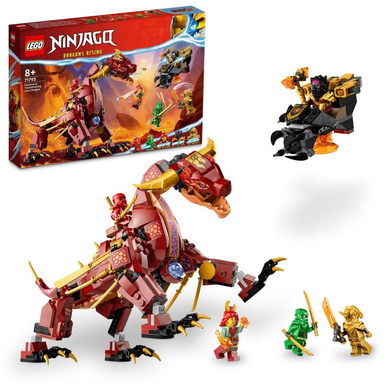 LEGO Heatwave transformerende lavadraak 71793 Ninjago LEGO NINJAGO @ 2TTOYS | Official LEGO shop😊🥰 LEGO €. 44.98