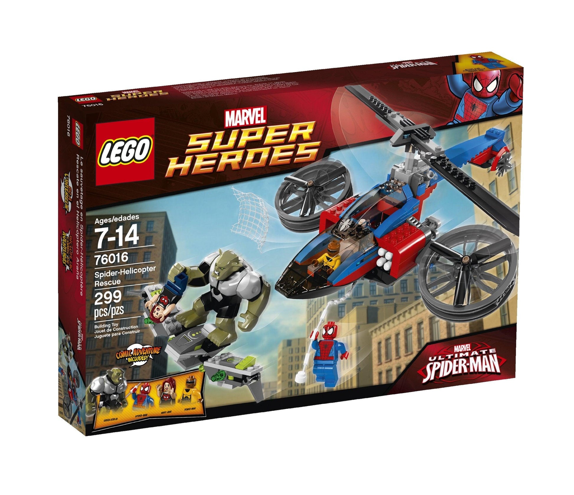 LEGO Helikopter redding 76016 SpiderMan LEGO SPIDERMAN @ 2TTOYS | Official LEGO shop😊🥰 LEGO €. 49.99