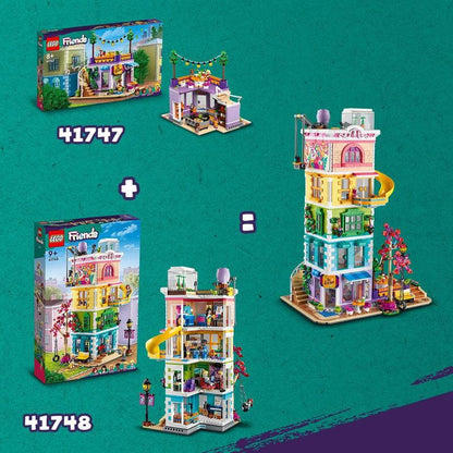 LEGO Het Heartlake City Buurt Centrum 41748 Friends LEGO FRIENDS @ 2TTOYS | Official LEGO shop😊🥰 LEGO €. 127.49