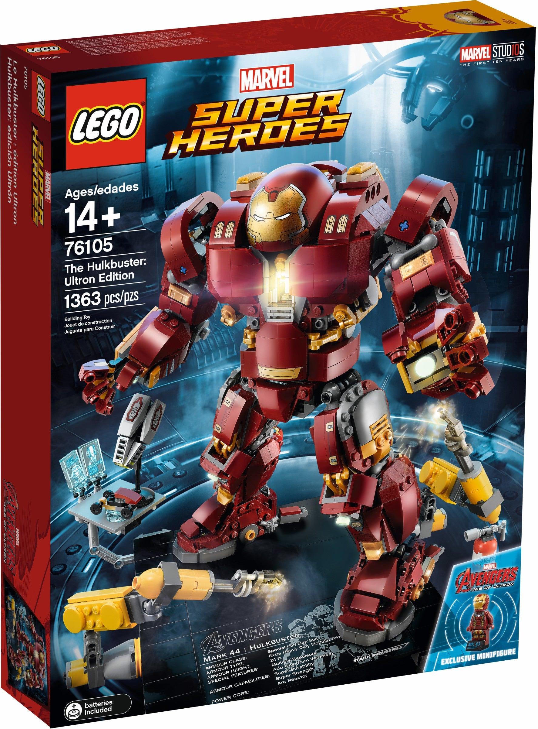 LEGO Hulkbuster Ultron Editie 76105 Superheroes LEGO SUPERHEROES @ 2TTOYS | Official LEGO shop😊🥰 LEGO €. 199.99