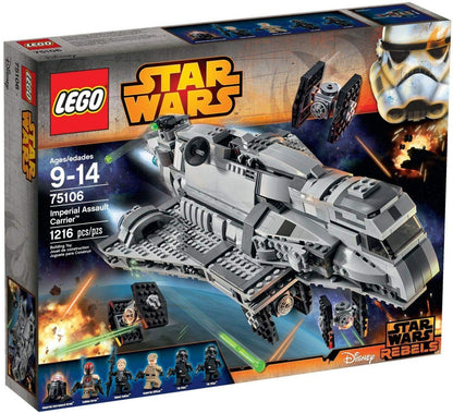 LEGO Imperial Assault Carrier Transport voor TIE Fighters 75106 StarWars LEGO STARWARS @ 2TTOYS | Official LEGO shop😊🥰 LEGO €. 159.99