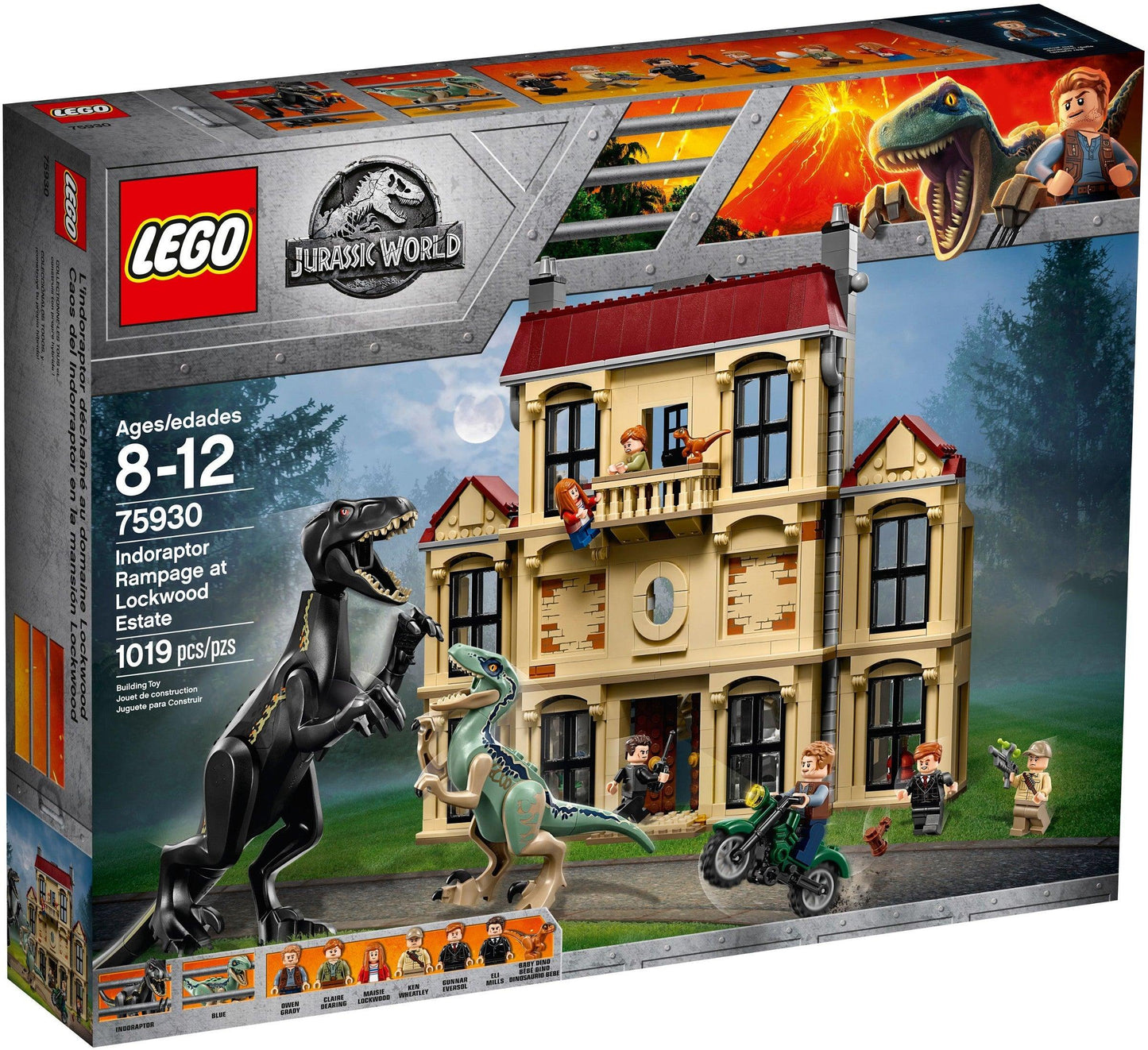 LEGO Indoraptor Dino chaos bij Lockwood Estate 75930 Jurassic World LEGO JURASSIC WORLD @ 2TTOYS LEGO €. 99.99