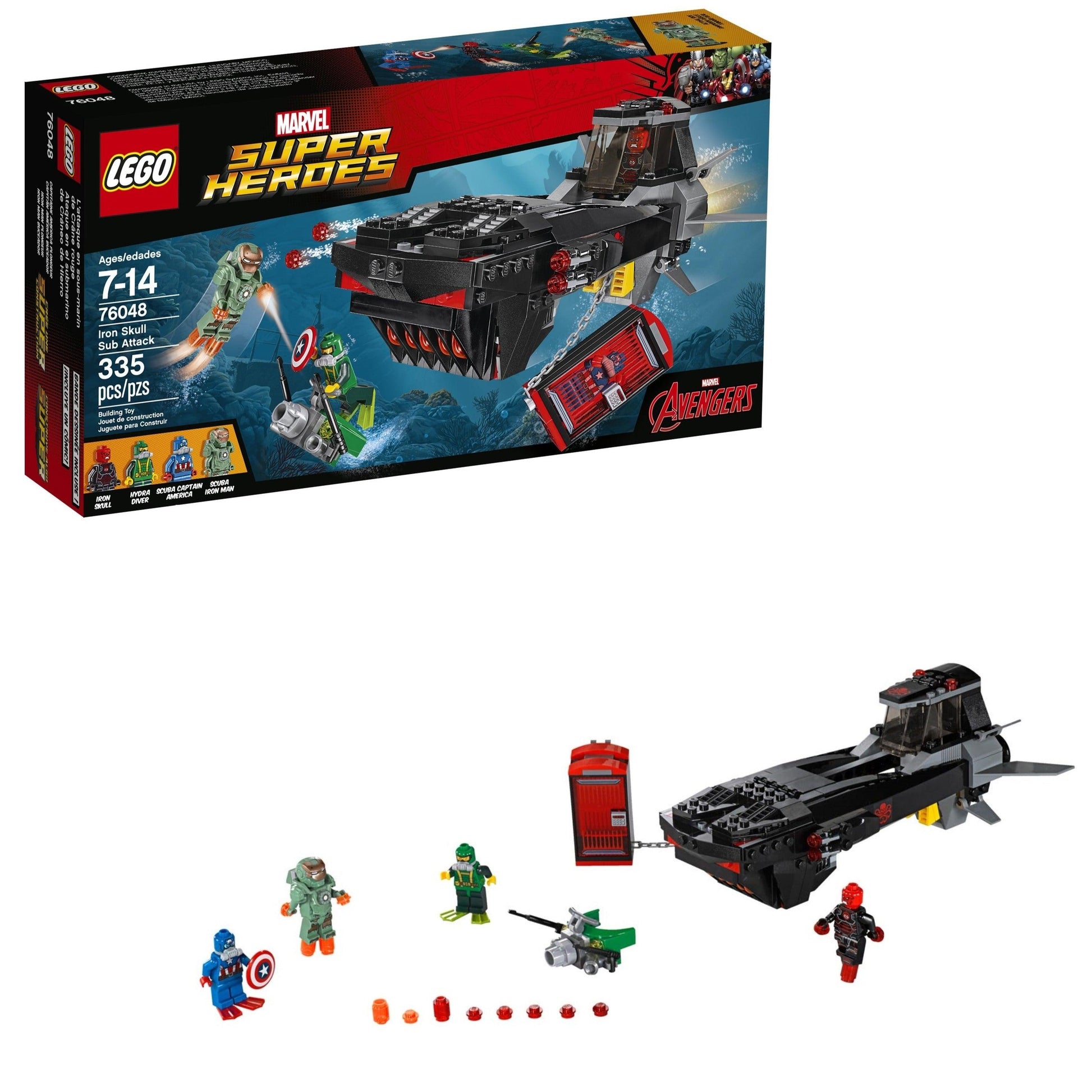 LEGO Iron Skull Sub Attack 76048 Avengers LEGO SUPERHEROES @ 2TTOYS LEGO €. 62.49