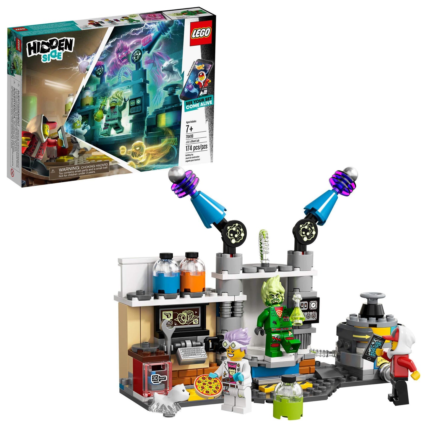 LEGO J.B.'s spooklab 70418 Hidden Side LEGO HIDDEN SIDE @ 2TTOYS LEGO €. 12.49