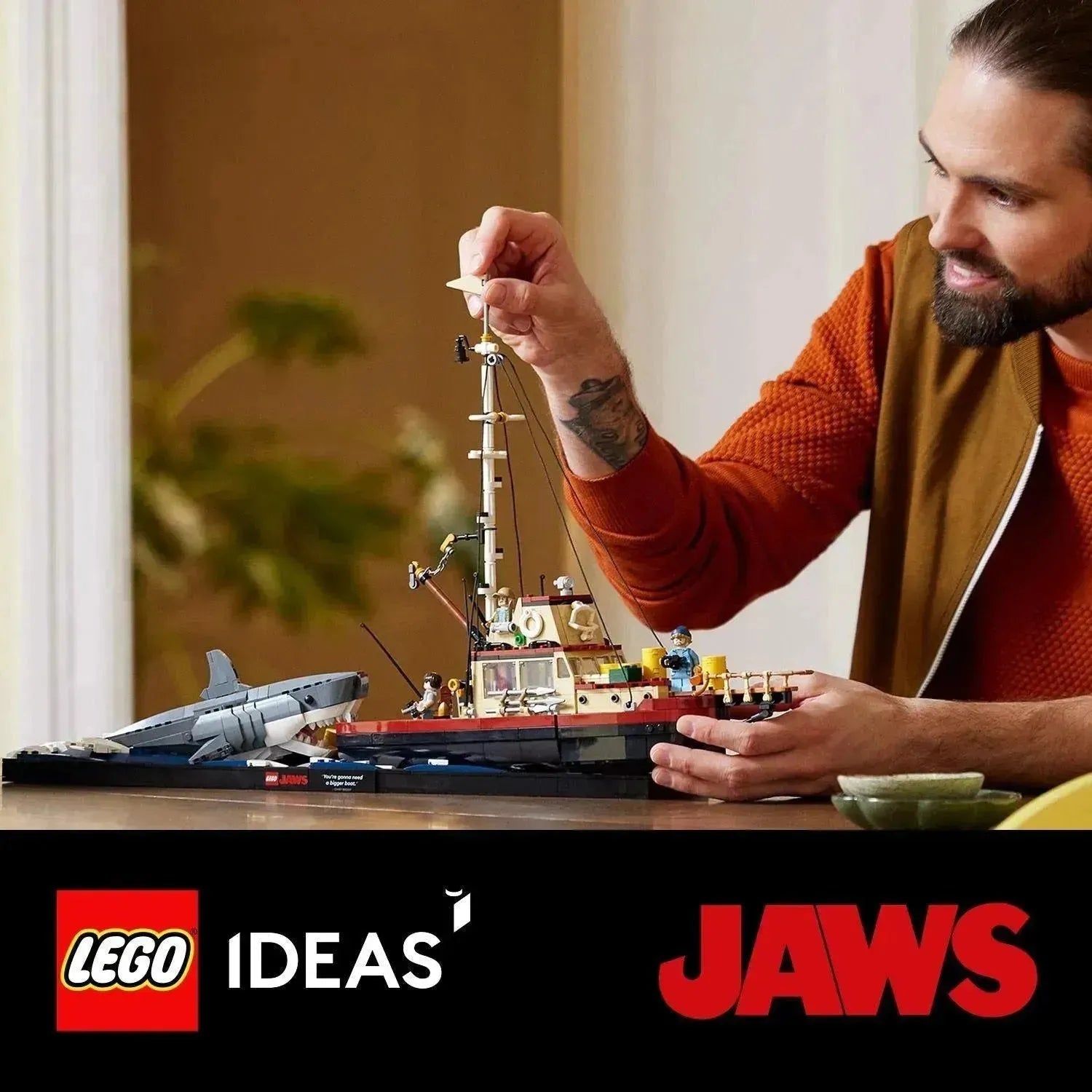 LEGO Jaws 21350 Ideas LEGO IDEAS @ 2TTOYS | Official LEGO shop😊🥰 LEGO €. 154.99