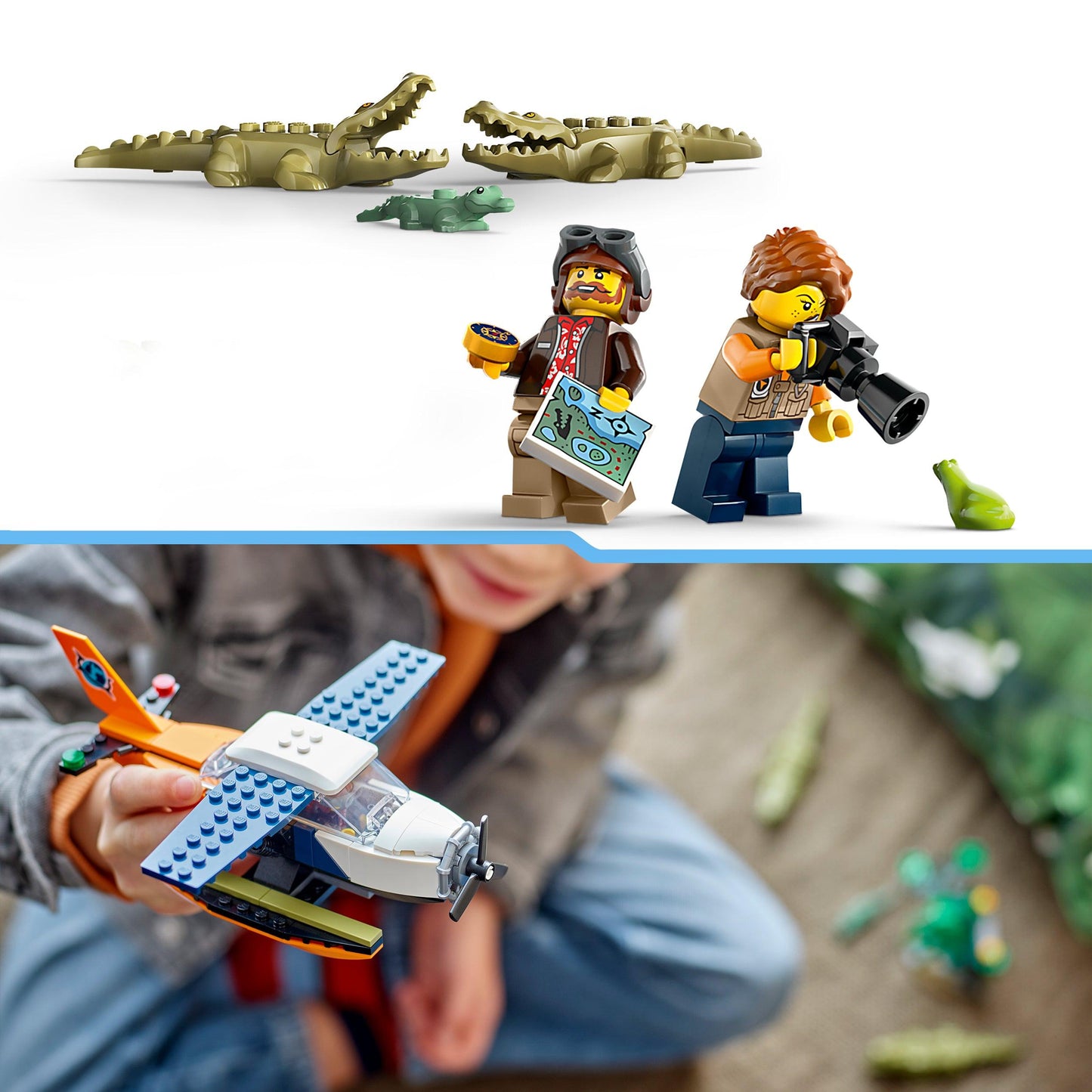 LEGO Jungleonderzoekers: watervliegtuig 60425 City LEGO CITY @ 2TTOYS | Official LEGO shop😊🥰 2TTOYS €. 19.48