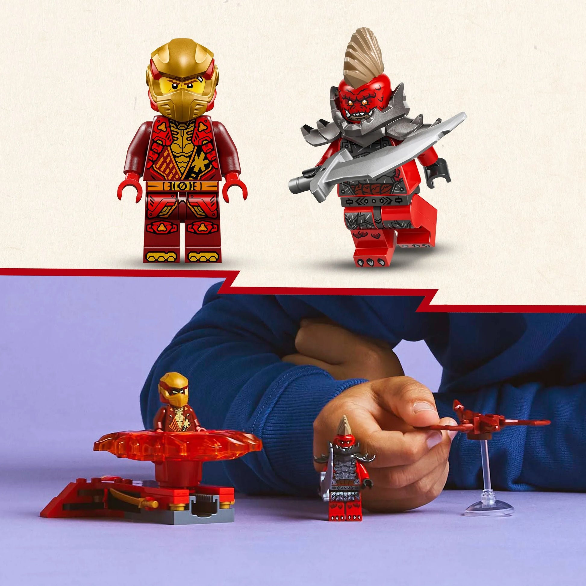 LEGO Kai's Spinjitzu's drakenspinner 71823 Ninjago (Pre-Order: januari) @ 2TTOYS | Official LEGO shop😊🥰 2TTOYS | Official LEGO shop😊🥰 €. 8.49