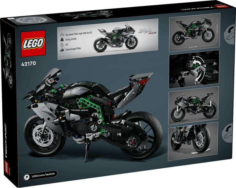 LEGO Kawasaki Ninja H2R motor 42170 Technic LEGO Spiderman @ 2TTOYS | Official LEGO shop😊🥰 LEGO €. 67.99