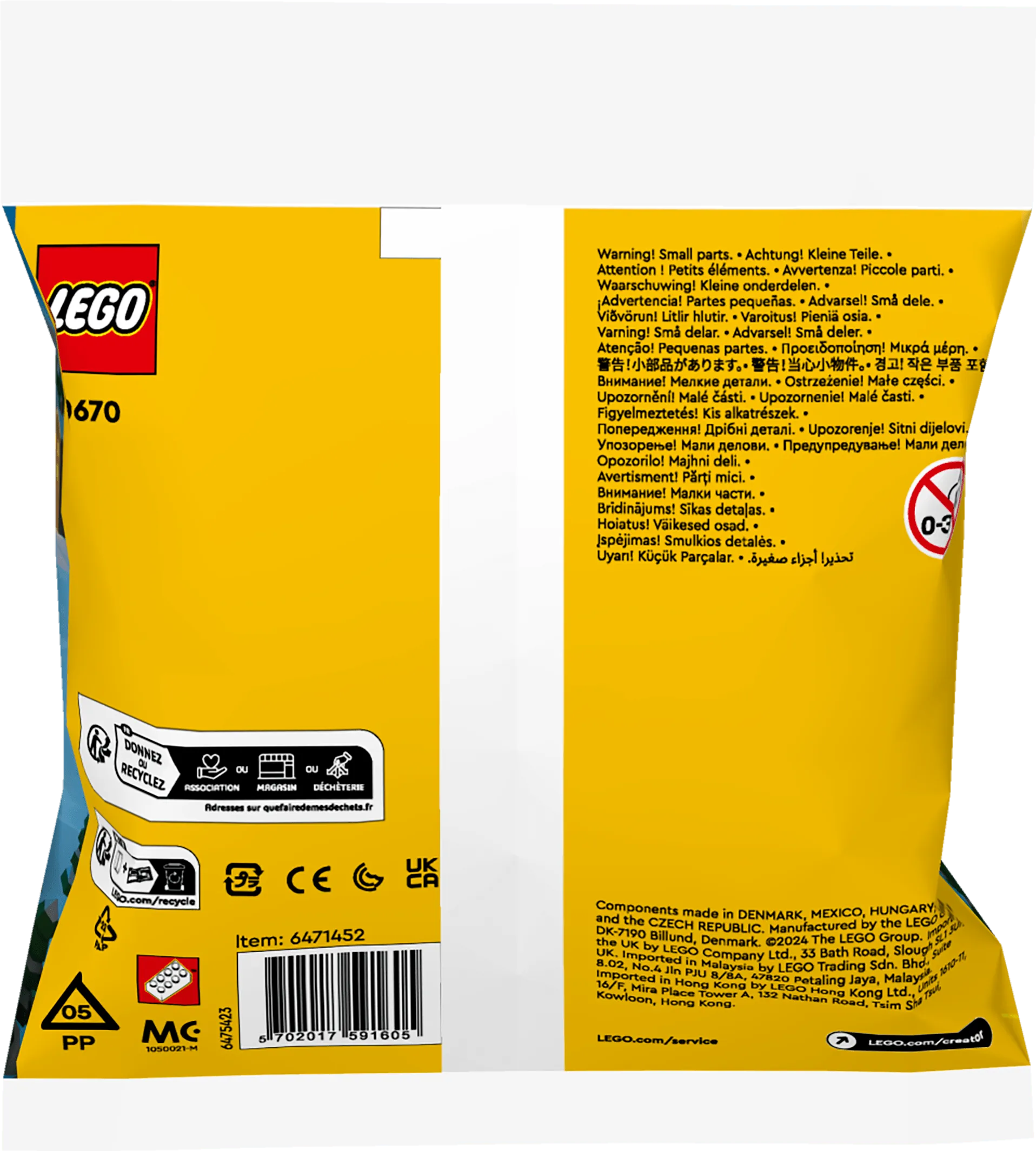 LEGO Kerstmans Sledetocht 30670 Creator LEGO CREATOR @ 2TTOYS | Official LEGO shop😊🥰 LEGO €. 3.99