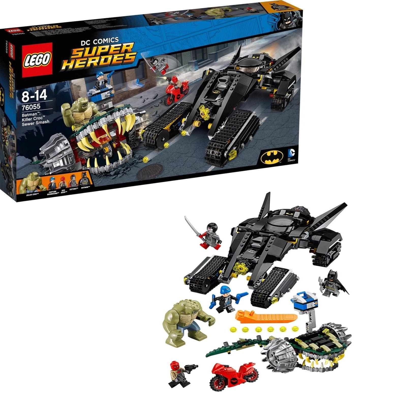 LEGO Killer Croc Riool Ravage Sewer Smash 76055 Batman LEGO BATMAN @ 2TTOYS LEGO €. 79.99