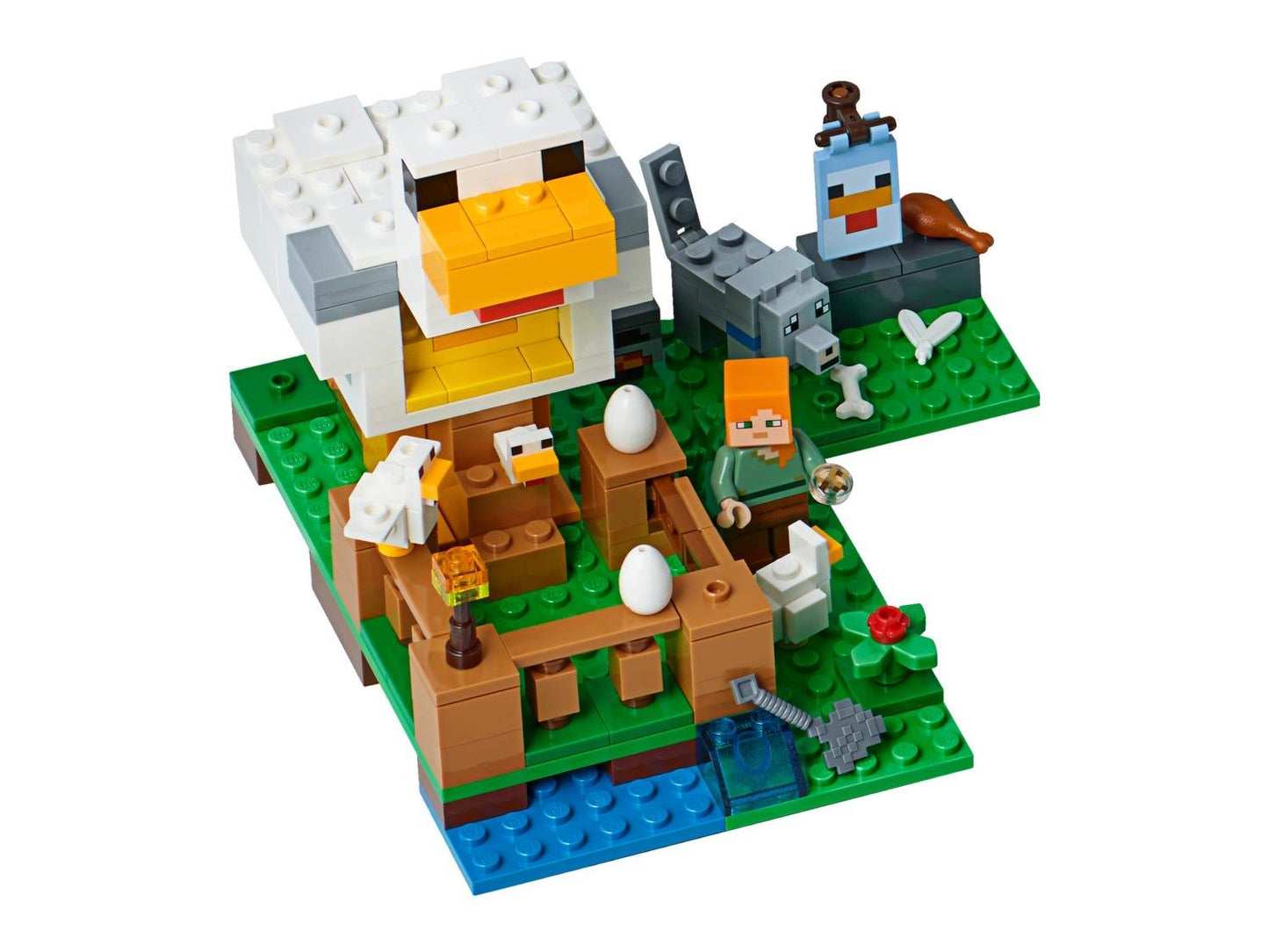 LEGO Kippenhok met kippen 21140 Minecraft LEGO MINECRAFT @ 2TTOYS | Official LEGO shop😊🥰 LEGO €. 25.49