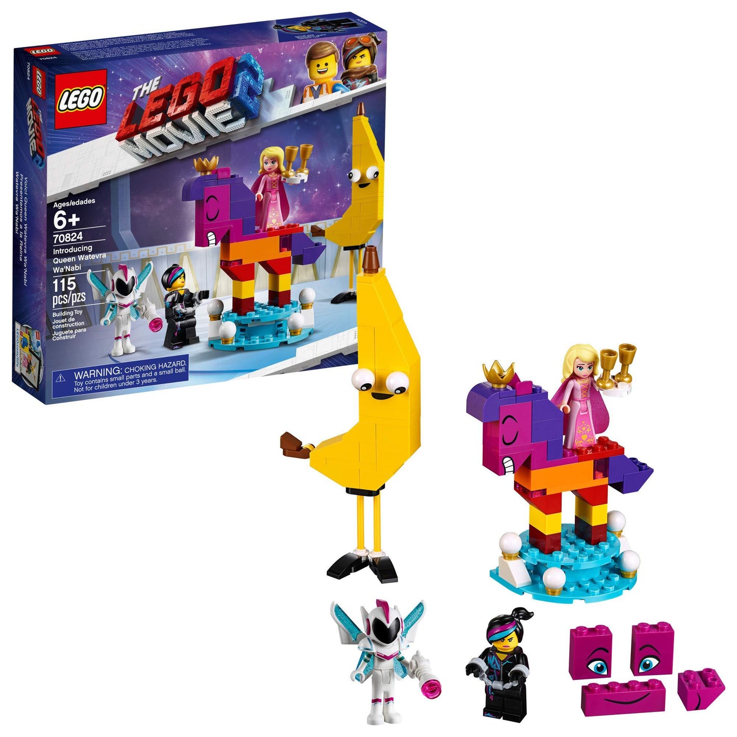 LEGO Koningin Wie dan ook wat dan ook / Watevra Wa'Nabi 70824 Movie LEGO MOVIE @ 2TTOYS | Official LEGO shop😊🥰 LEGO €. 17.98