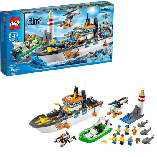 LEGO Kustwachtpatrouille 60014 City LEGO CITY @ 2TTOYS | Official LEGO shop😊🥰 LEGO €. 69.99