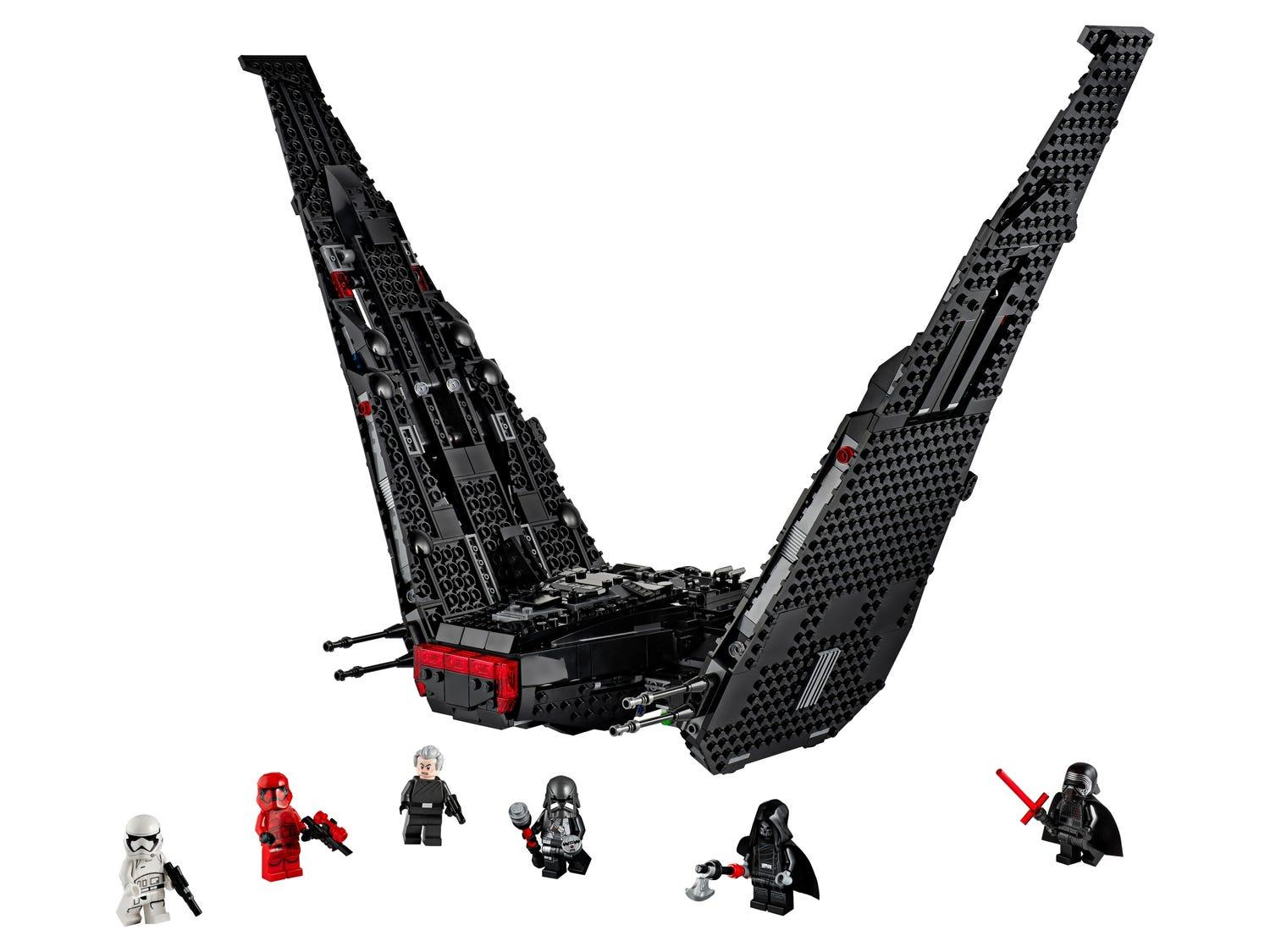 LEGO Kylo Ren's shuttle inclusief Kylo Ren, Pryde, Sith, Troopers en Knights 75256 StarWars LEGO STARWARS @ 2TTOYS LEGO €. 49.99