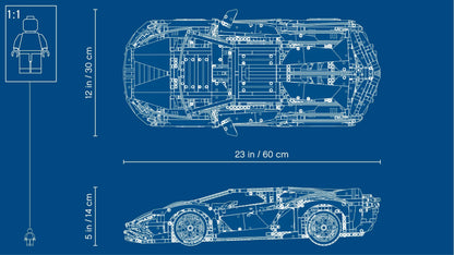 LEGO Lamborghini Sian 42115 Technic LEGO TECHNIC @ 2TTOYS | Official LEGO shop😊🥰 LEGO €. 379.98