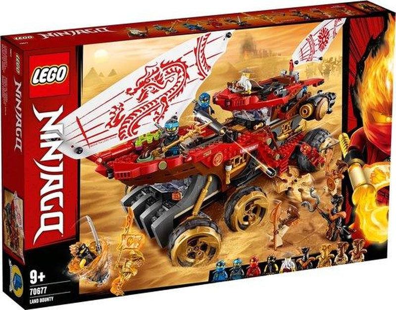 LEGO Landbounty met 2 auto's 70677 Ninjago LEGO NINJAGO @ 2TTOYS | Official LEGO shop😊🥰 LEGO €. 149.99