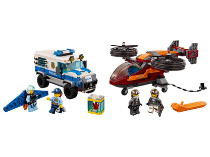 LEGO Lucht politie diamantroof met helikopter 60209 City LEGO CITY POLITIE @ 2TTOYS LEGO €. 44.99