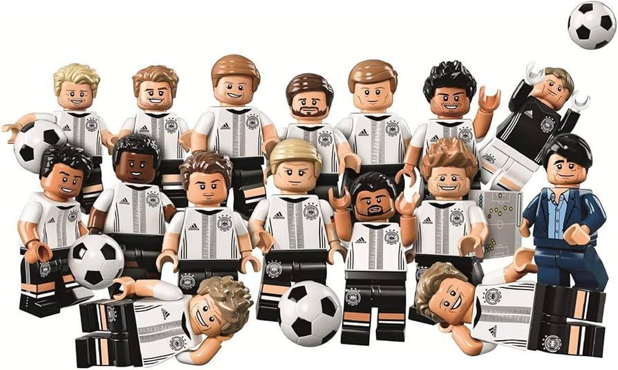 LEGO Minifiguren DFB – Der Mannschaft Duits voetbal team 71014 Minifiguren (16 stuks) LEGO MINIFIGUREN @ 2TTOYS | Official LEGO shop😊🥰 LEGO €. 89.99