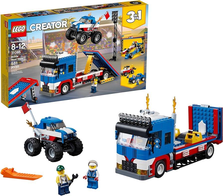 LEGO Mobiele Stunstshow met Monstertruck 31085 Creator 3-in-1 LEGO CITY STUNTZ @ 2TTOYS | Official LEGO shop😊🥰 LEGO €. 39.99