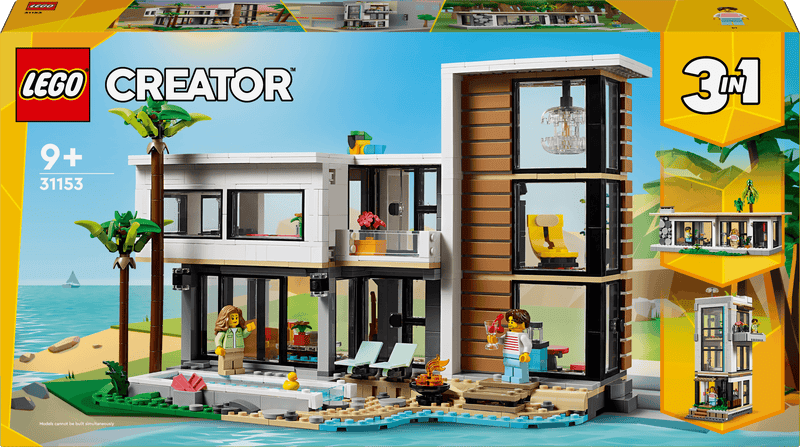 LEGO Modern Huis 31153 Creator 3 in 1 LEGO CREATOR 3 IN 1 @ 2TTOYS | Official LEGO shop😊🥰 LEGO €. 84.98