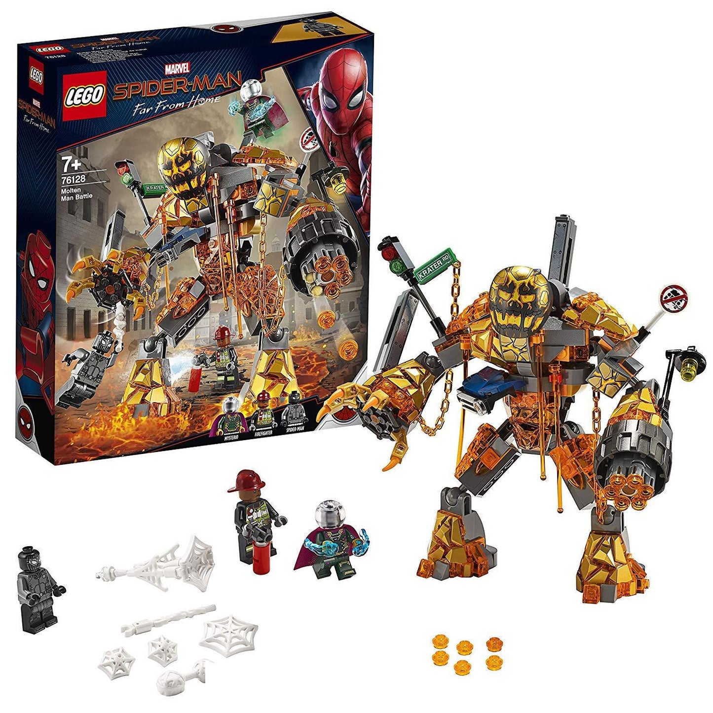 LEGO Molten Man gevecht 76128 Marvel Super Heroes LEGO Molten Man Battle 76128 Marvel Super Heroes 76128 @ 2TTOYS LEGO €. 29.99