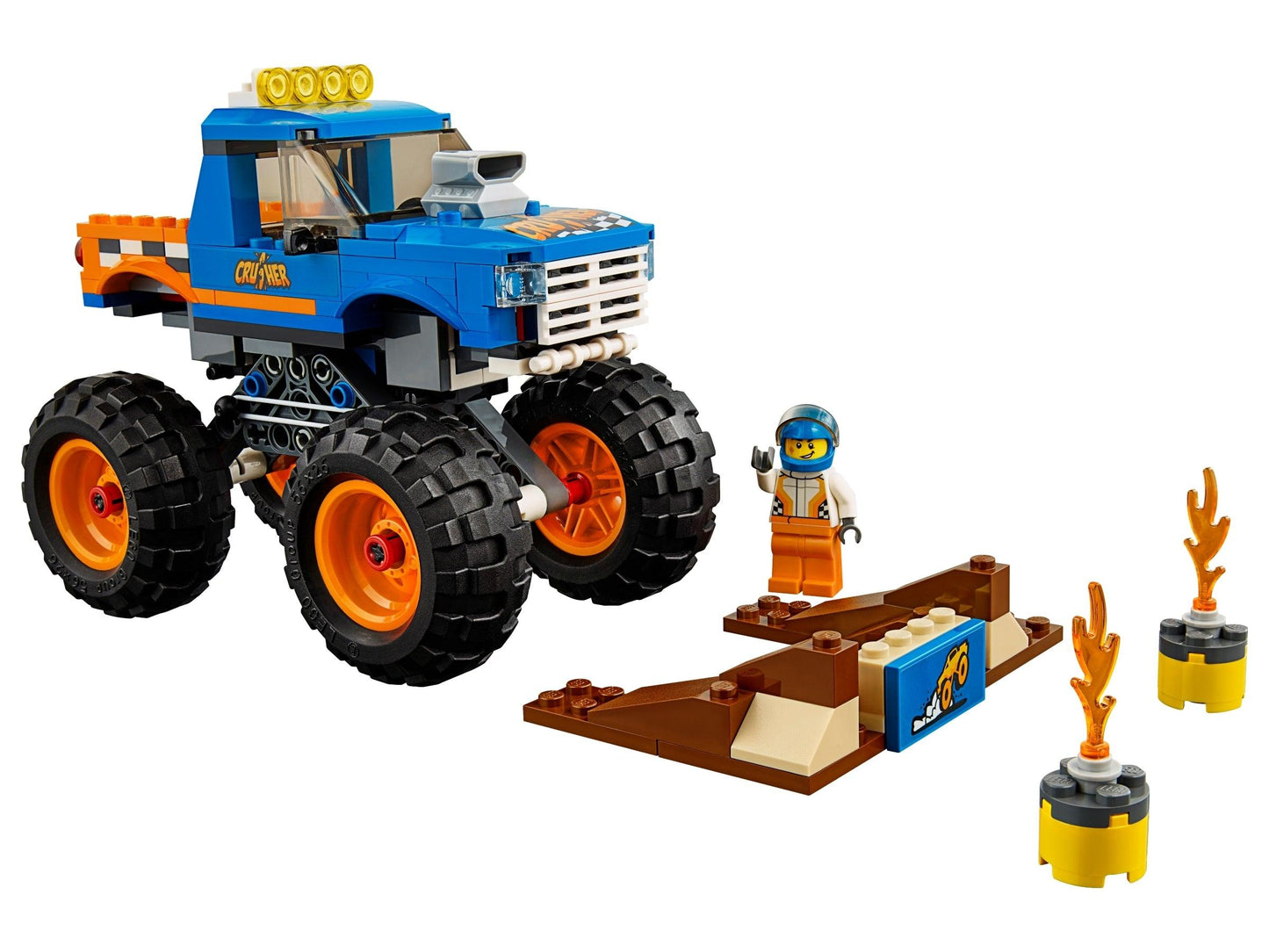 LEGO Monster truck show met springschans 60180 City LEGO CITY STUNTZ @ 2TTOYS | Official LEGO shop😊🥰 LEGO €. 24.99